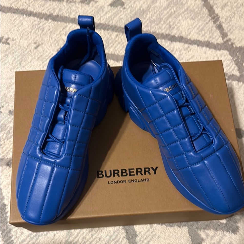 Burberry Men's Blue Sneakers